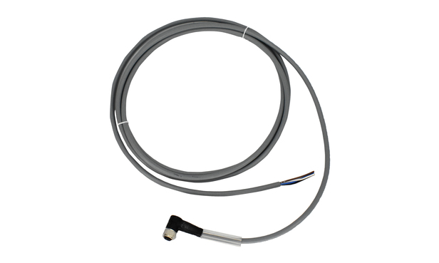 4 WIRE CABLE, 90 DEGREE, FEMALE M8